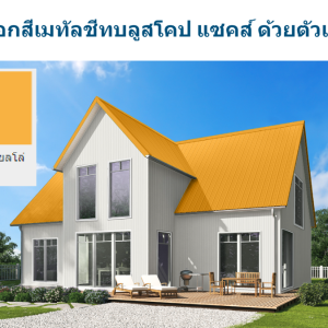 เอ็มจี เยลโล่ บลูสโคป แซคส์ (BLUESCOPE ZACS®)